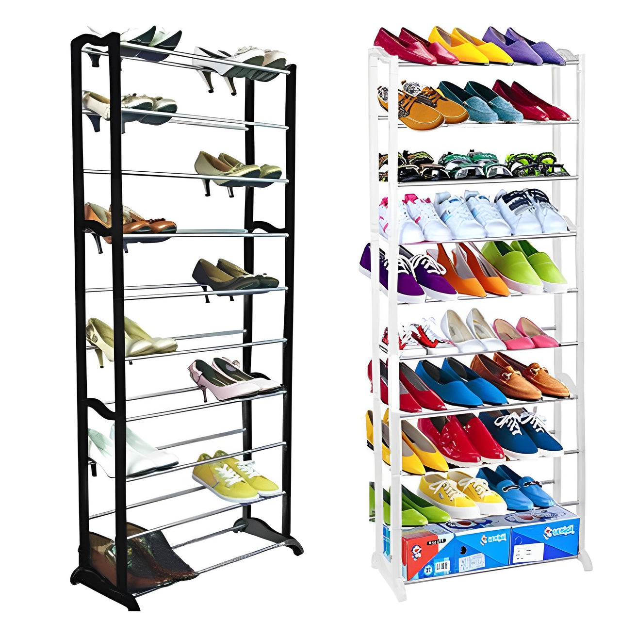 👟🧼Zapatero Organizador De 10 Niveles 30 Pares🧠✨