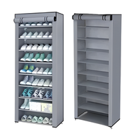 Thumbnail for 🥿👟Zapatero 9 Niveles Con Forro De Tela Tubos Metálicos👠👞