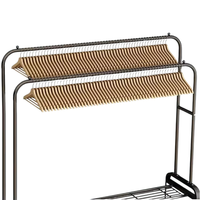 Thumbnail for Perchero Zapatero Doble Alta Resistencia  60Kg Con Ruedas