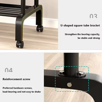 Thumbnail for Perchero Zapatero Doble Alta Resistencia  60Kg Con Ruedas