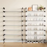 Organizador Zapatos 7 Niveles Antipolvo Fácil de Armar Hogar