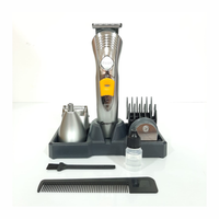 Afeitadora Y Peluquería Recargable Pro-Gemei 7 En 1 + Turbo