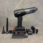 Aspiradora Inalámbrica Vertical Aspirador Recargable Potente Negr