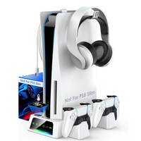 Thumbnail for Base Refrigerante Ps5 Indicador Led De Carga Y Temperatura