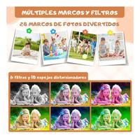 Camara Digital Niños Tipo Lego Figuras Armable 48px 1080p