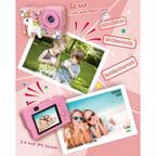 Camara Digital Niños Tipo Lego Figuras Armable 48px 1080p