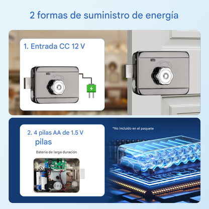 Cerradura Inteligente Wifi Tuya Smart Huella Exteriores Ip65