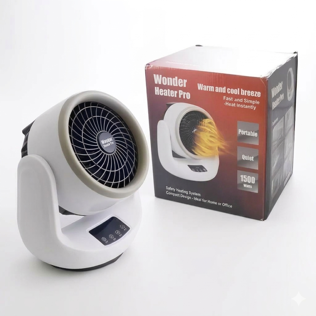 Calentador De Ambiente Wonder Heater Pro Control Remoto