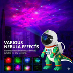 Proyector Galaxy Astronauta Dinosaurio QS-01 con 8 Modos de Luz