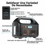 Estación de Energía Solar Portátil EG-008 150W