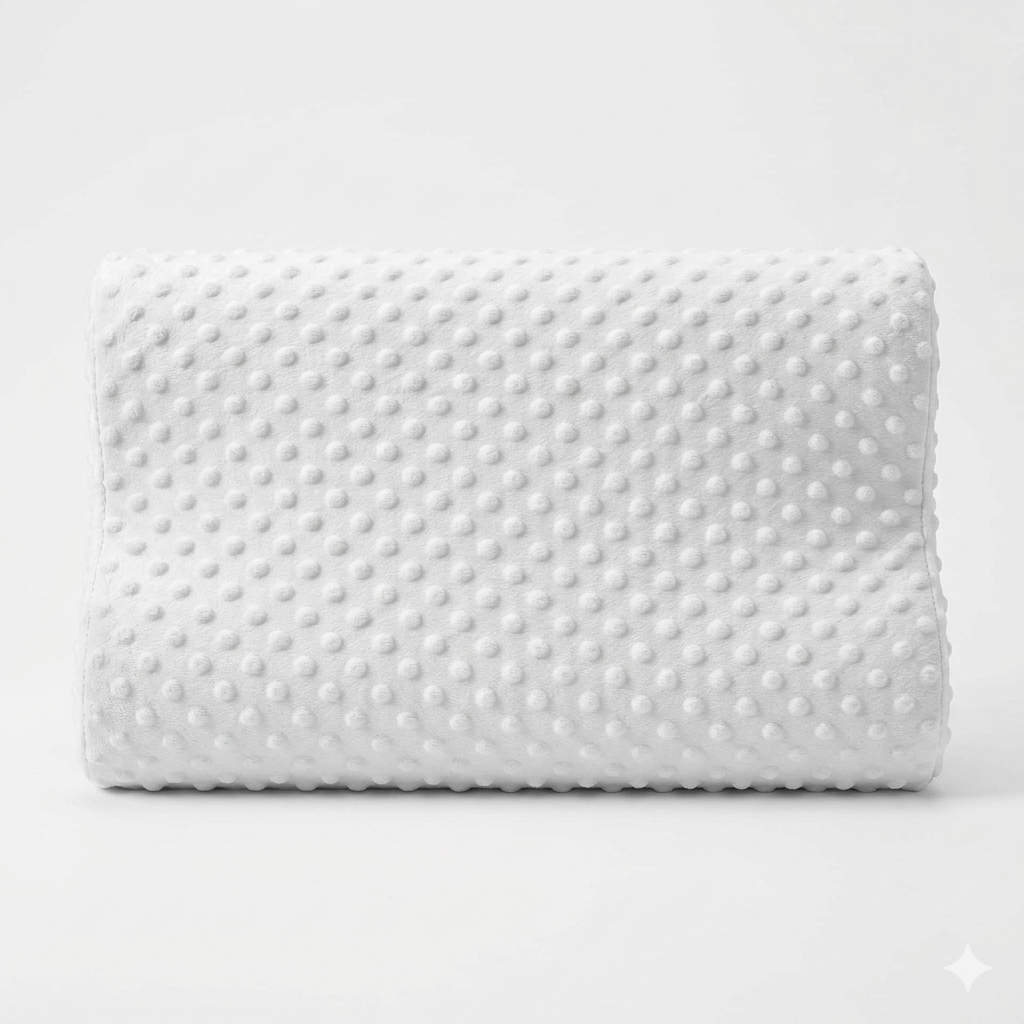 Almohada Aloe Vera Con Funda De Puntos Memory Foam
