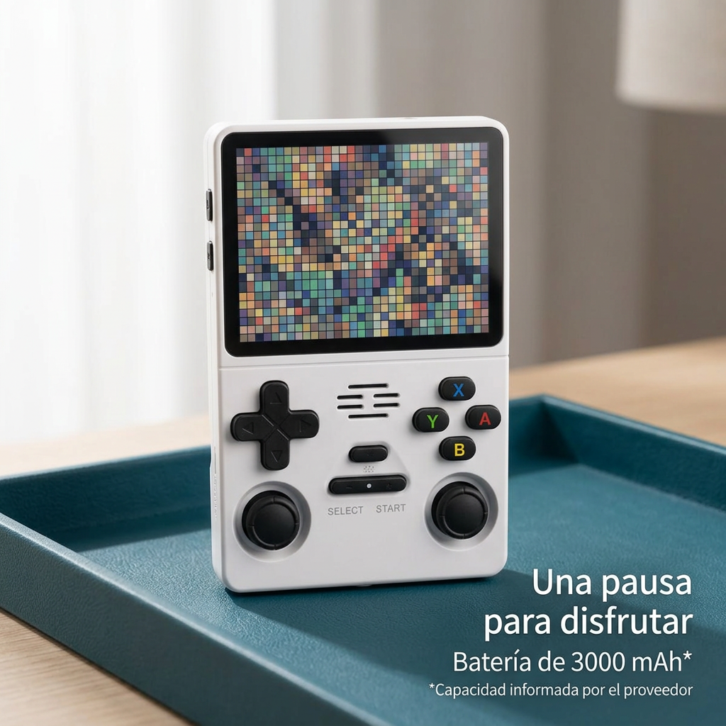 Consola M18 PRO con batería de 3000 mAh informada por proveedor