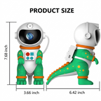 Proyector Galaxy Astronauta Dinosaurio QS-01 con 8 Modos de Luz