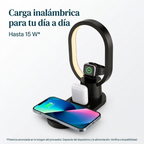 Base AY41 con potencia anunciada hasta 15 W, sujeta a compatibilidad y alimentación.