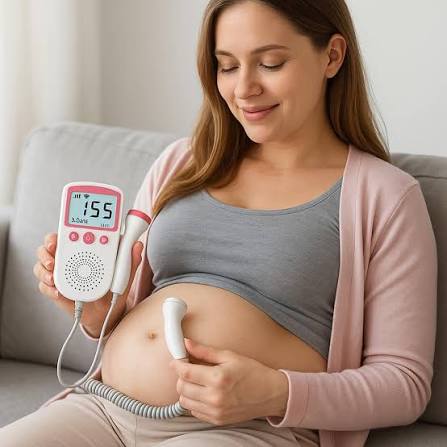 Monitor Frecuencia Doppler Fetal Cardíaco Bebés Ultrasonido
