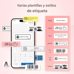 Mini Impresora Etiqueta Termica Portátil Bluetooth Celular