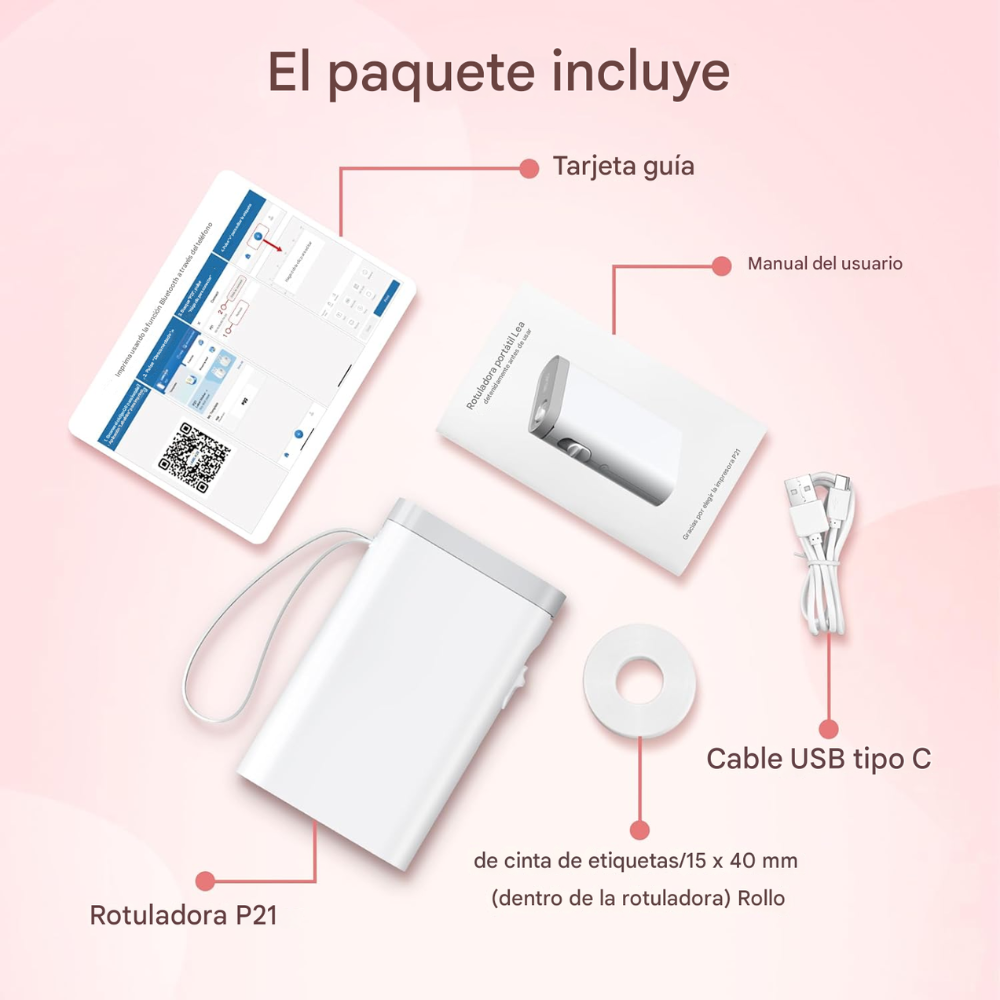 Mini Impresora Etiqueta Termica Portátil Bluetooth Celular