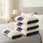 Almohada Ortopédica Cojin Cervical Descanso Pack 4 + Regalo