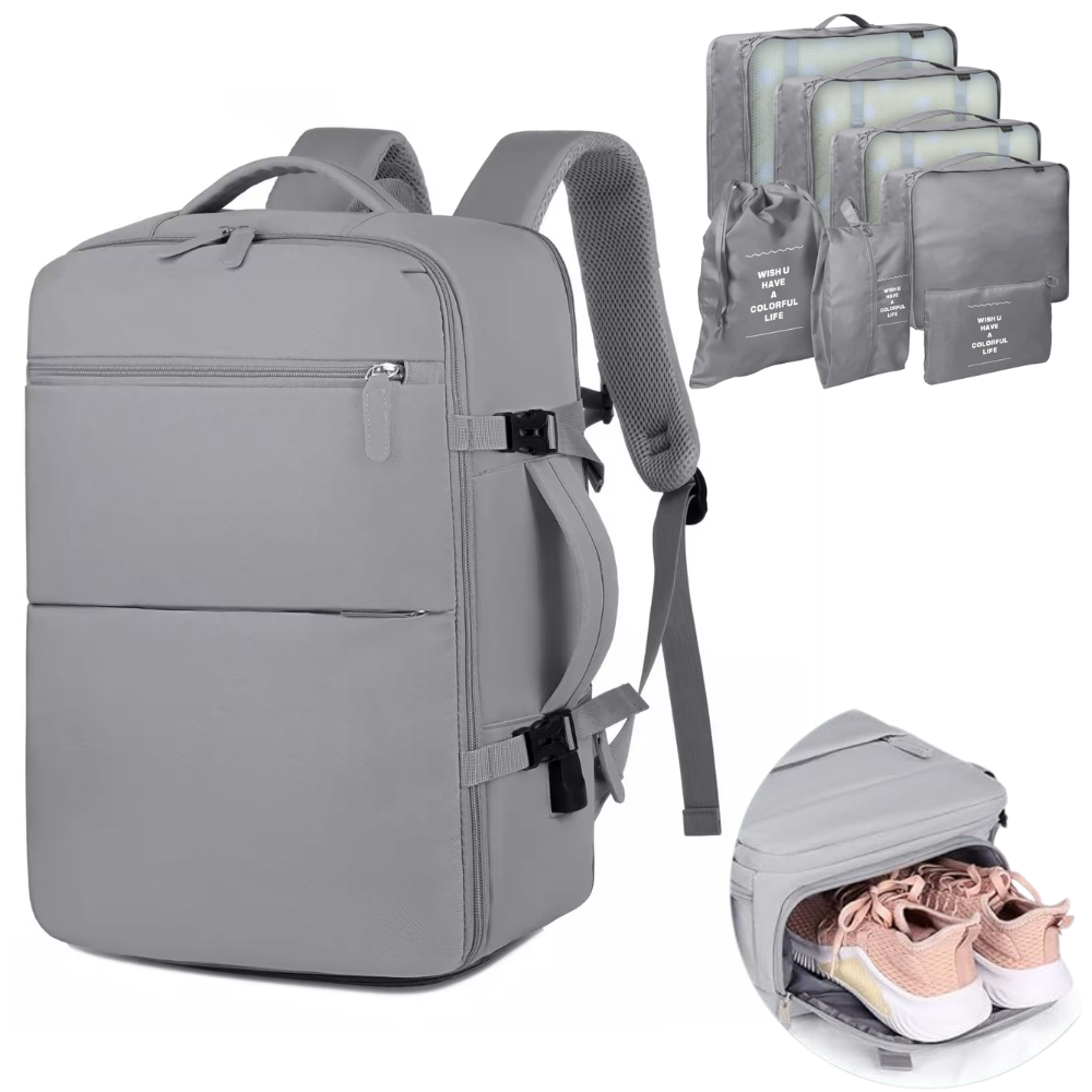 🧳Maleta De Mano Amazon Para Cabina Viajera + Organizador 6pcs Central M🧳