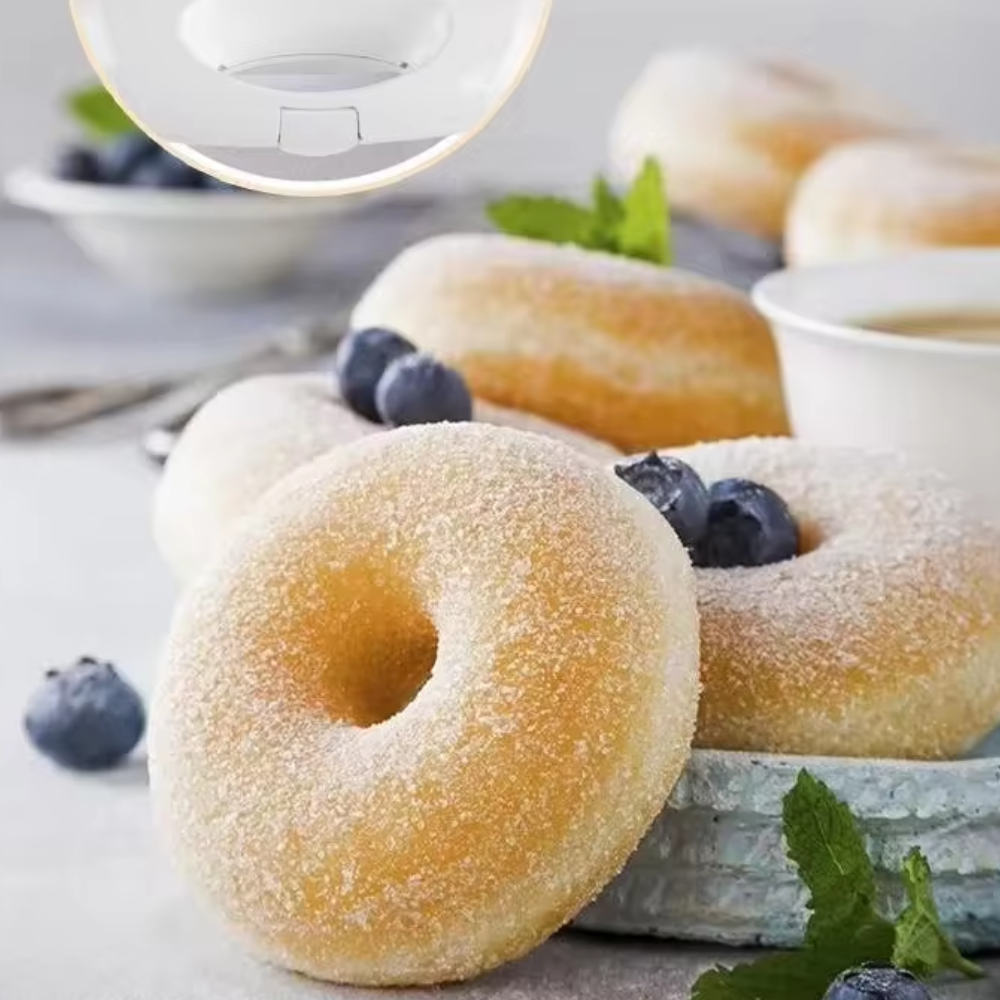 Maquina Para Hacer Mini Donas 6 Puestos 1000w Antiadherente