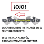 Mini Sierra Motosierra 56v 2 Cadenas Inalámbrica 2 Baterias