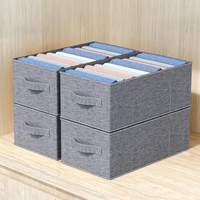 Thumbnail for Organizador Para Ropa 8 Divisiones Rigido Cremallera Unidad