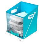 Organizador De Ropa Cesta Plegable Para Armario Y Closet
