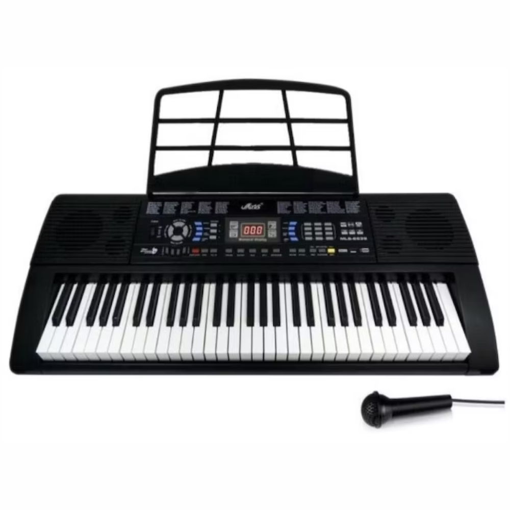 Teclado Organeta Piano Mls6639 128 Tonos 51 Teclas Grabación