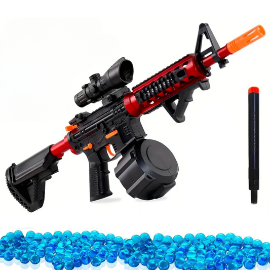 Pistola Fusil De Orbeez Tiro A Tiro Ráfaga Mira Silenciador