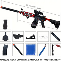 Thumbnail for Pistola Fusil De Orbeez Tiro A Tiro Ráfaga Mira Silenciador