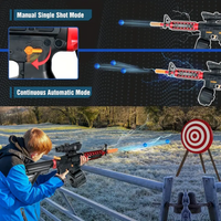 Thumbnail for Pistola Fusil De Orbeez Tiro A Tiro Ráfaga Mira Silenciador