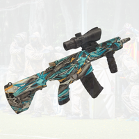 Thumbnail for Pistola De Orbeez Tiro A Tiro Ráfaga Mira Y Silenciador M416