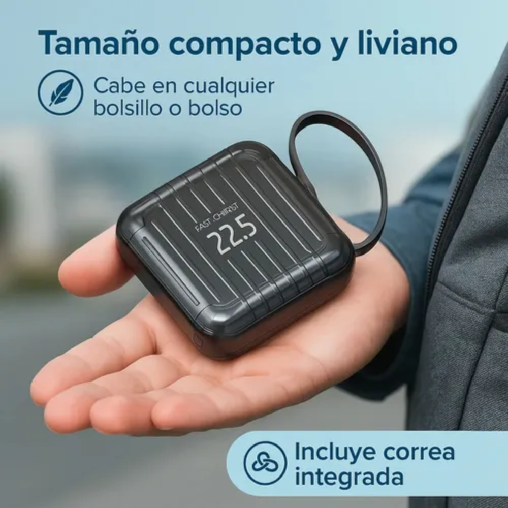 Power Bank Cargador Celular Portatil 10000mah Carga Rapida