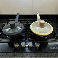 Thumbnail for Sartén Antiadherente En Mármol Tapa De Vidrio 18cm Renahouse