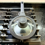 Sartén Antiadherente En Mármol Tapa De Vidrio 18cm Renahouse