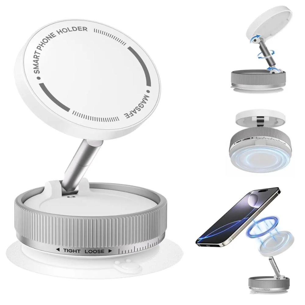 📱Soporte Holder Magnético Para Teléfono Con Succión Al Vacío