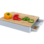 Tabla Picar Vegetales Con Compartimiento Recolector