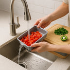 Tabla Picar Vegetales Con Compartimiento Recolector