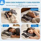 Almohada Cervical Viscoelastica Ortopedica Memory Ergonomica A10