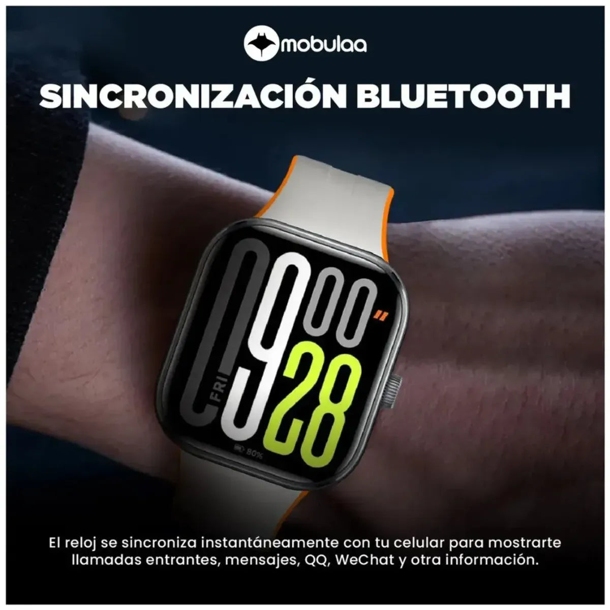 Reloj Inteligente AURAFIT UB6PRO - Blanco