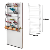 Thumbnail for 👟✨Zapatero 2 Niveles Colgante Para Puerta 24 Pares Resistente🏠💡