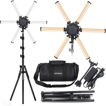 Luz Led Profesional Star Light Para Fotografía 3 Tonos