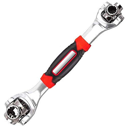 Llave Universal 48 En 1 Multifunción Con Cabezal Giratorio