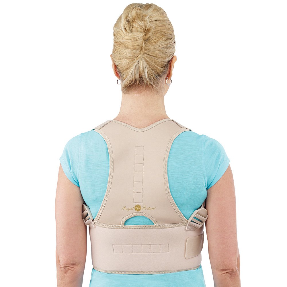 Corrector Postura Unisex Royal Posture Beige Talla L/xl Ergonómico
