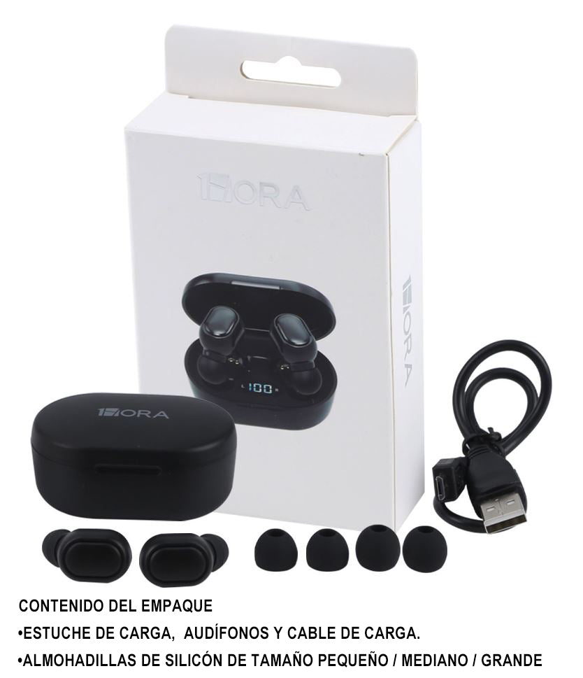 Audifonos Inalámbricos In Ear Manos Libres 1Horas De Batería