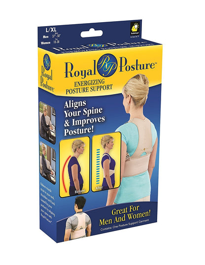Corrector De Postura Unisex Royal Posture Beige Talla L/xl