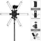 Luz Led Profesional Star Light Para Fotografía 3 Tonos