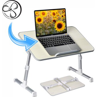 Mesa Multifuncional Ajustable Para Laptop Con Ventilador