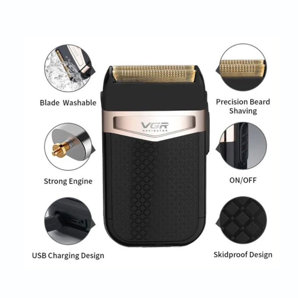 Afeitadora Eléctrica Recargable Shaver VGR331