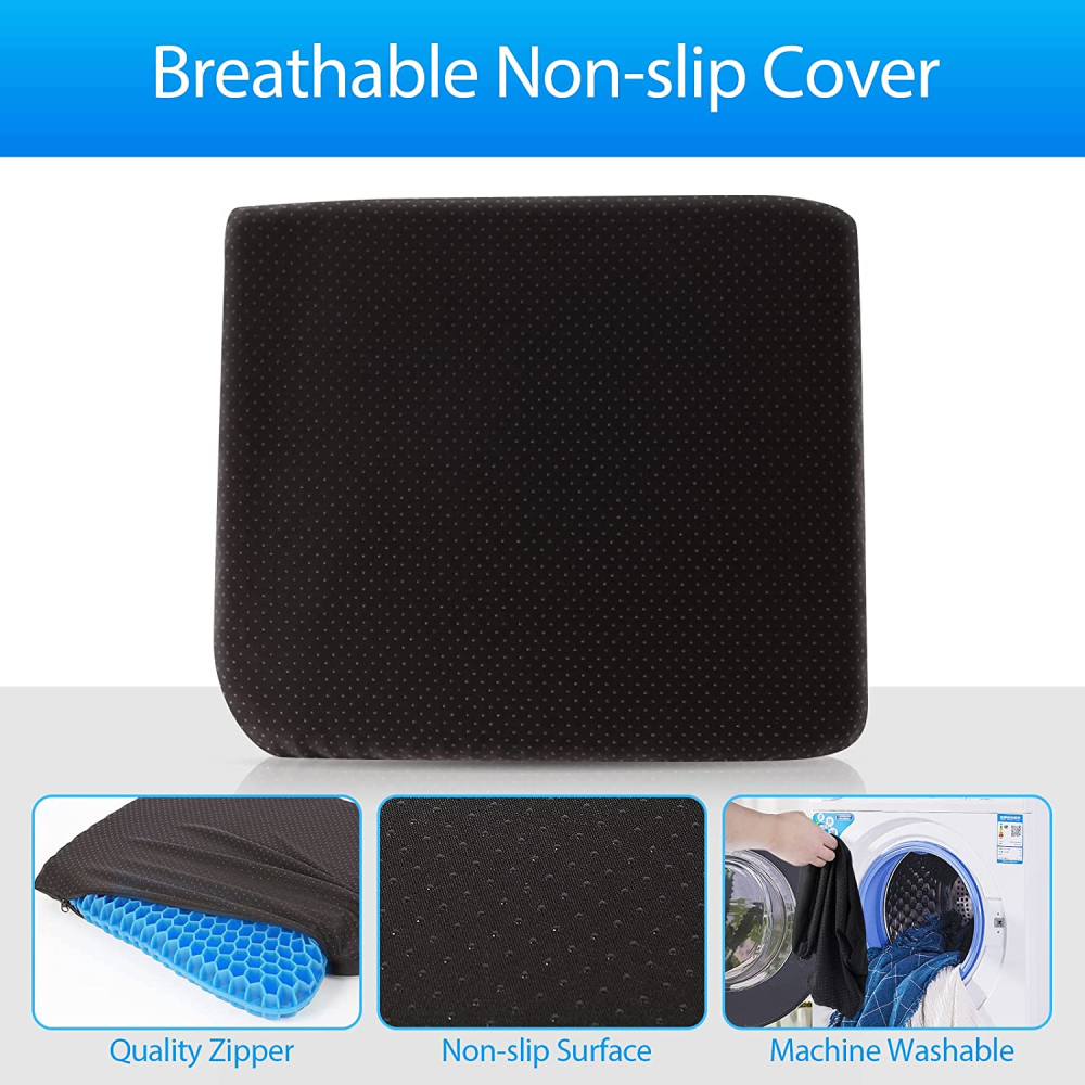 Cojín Almohada Para Silla Asiento En Silicona Ergonómico